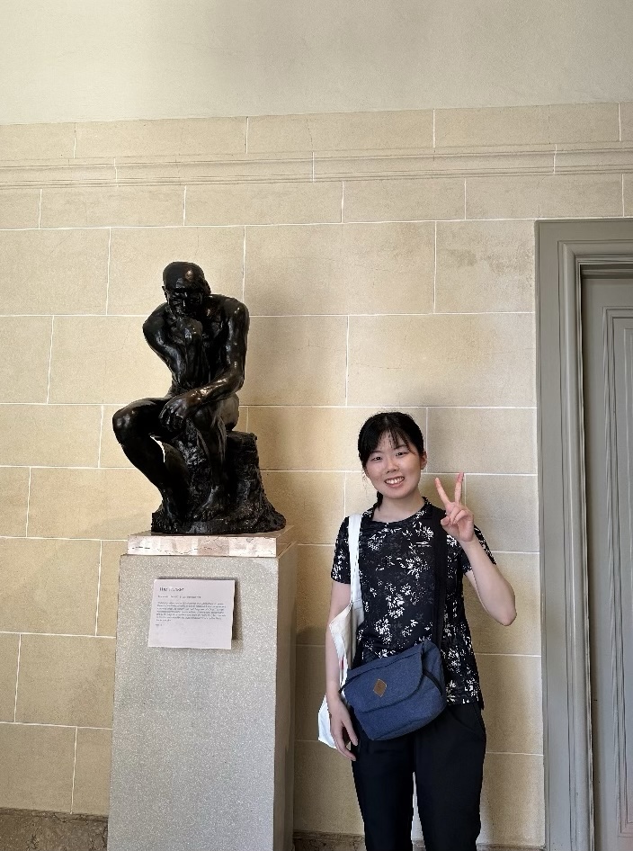 Rodin Museumにて