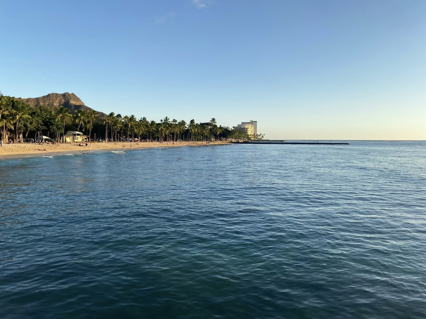 ハワイの海