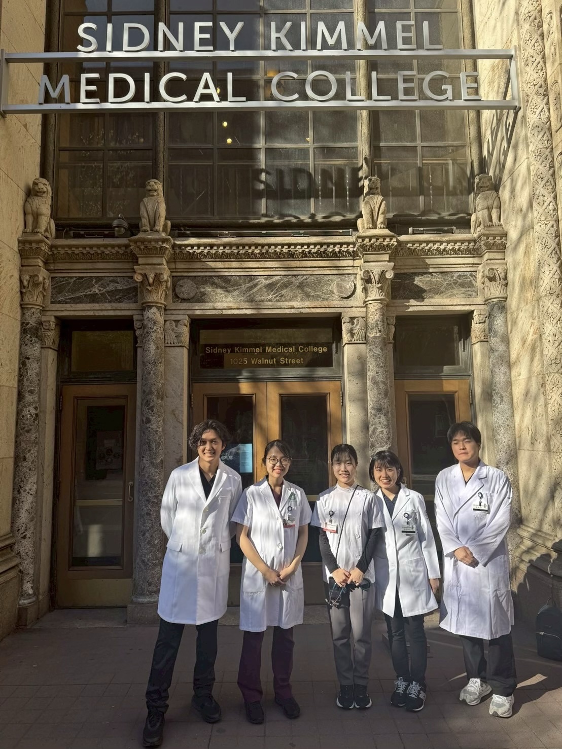 一緒にClinical Clerkshipを行った仲間たちと