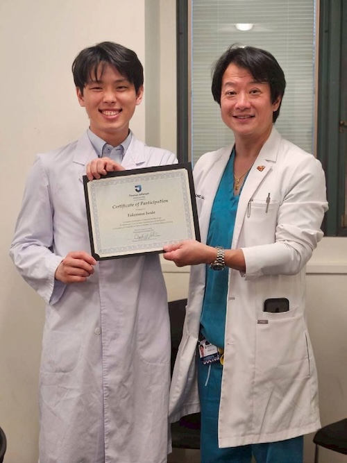 Dr Wayne との写真